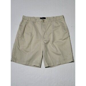 Polo Ralph Lauren Beige Casual Flat Front Chinos Shorts Mens Size 38